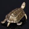 Домашние животные Гостиная Украшения для автомобиля Украшения для рабочего стола Статуэтка черепахи Фигурки черепахи Латунная черепаха