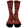 Cute And Playful Socks Mid-Calf Socks Long Socks Printed Socks