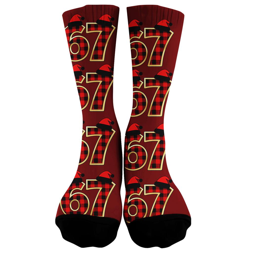 Cute And Playful Socks Mid-Calf Socks Long Socks Printed Socks