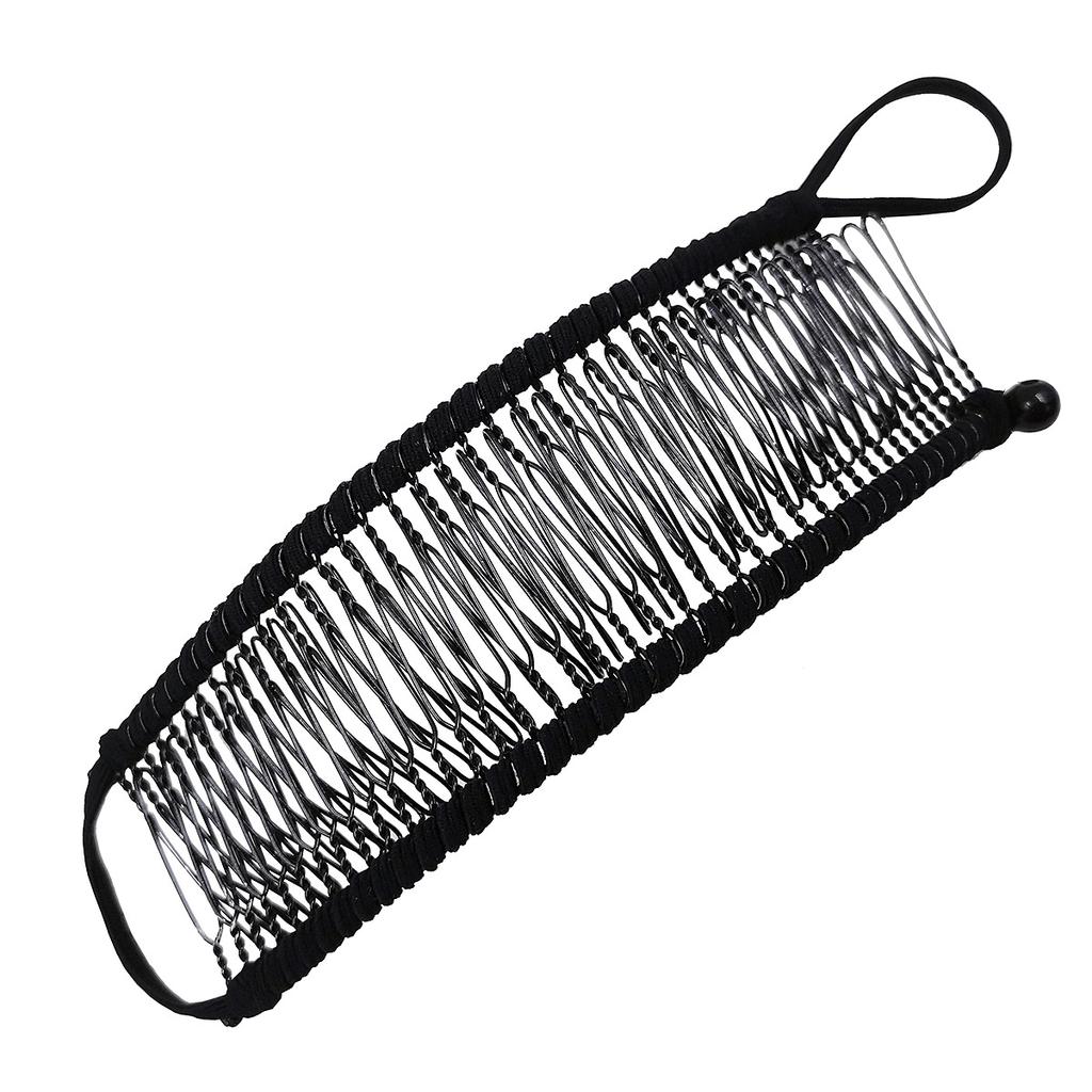 Magic Vintage Banana Hair Comb Lazy Hair Clips Braiders Flexible Stretchable Double Slide Insert Combs Hairpins Hair Accessories