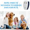 Новейший ультразвуковой отпугиватель вредителей, подключаемый отпугиватель насекомых, электронные портативные устройства для защиты домашних животных