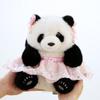 Adorable Plush Princess Panda Toy Ultra Soft Stuffed Animal Ideal Gift For Girlfriend