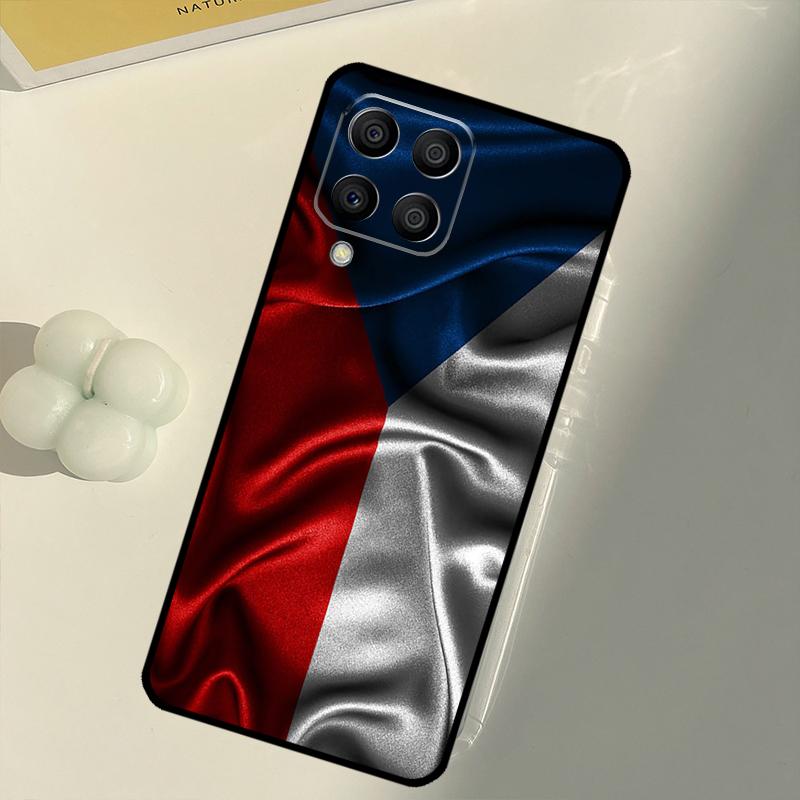 Флаг Чехии Для Samsung Galaxy M54 M21 M33 M53 M13 M12 M32 M52 M11 M31 M35 M55 M15 M14 M34 M06 M16 Чехол