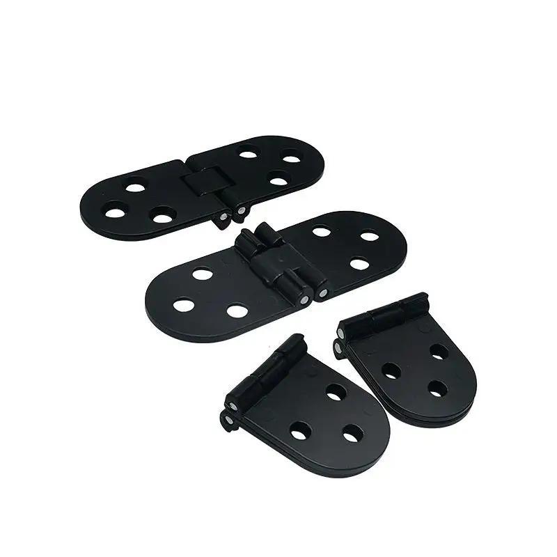 2Pcs Furniture Fitting Folding Hinge Self Supporting Table Cabinet Door Flush Mounted S for Kitchen