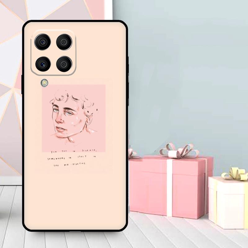 Чехол с эстетикой «Назови меня своим именем» для Samsung Galaxy M06 M11 M31 M14 M34 M54 M12 M32 M52 M15 M13 M16 M36 M56 M53 M35 M55