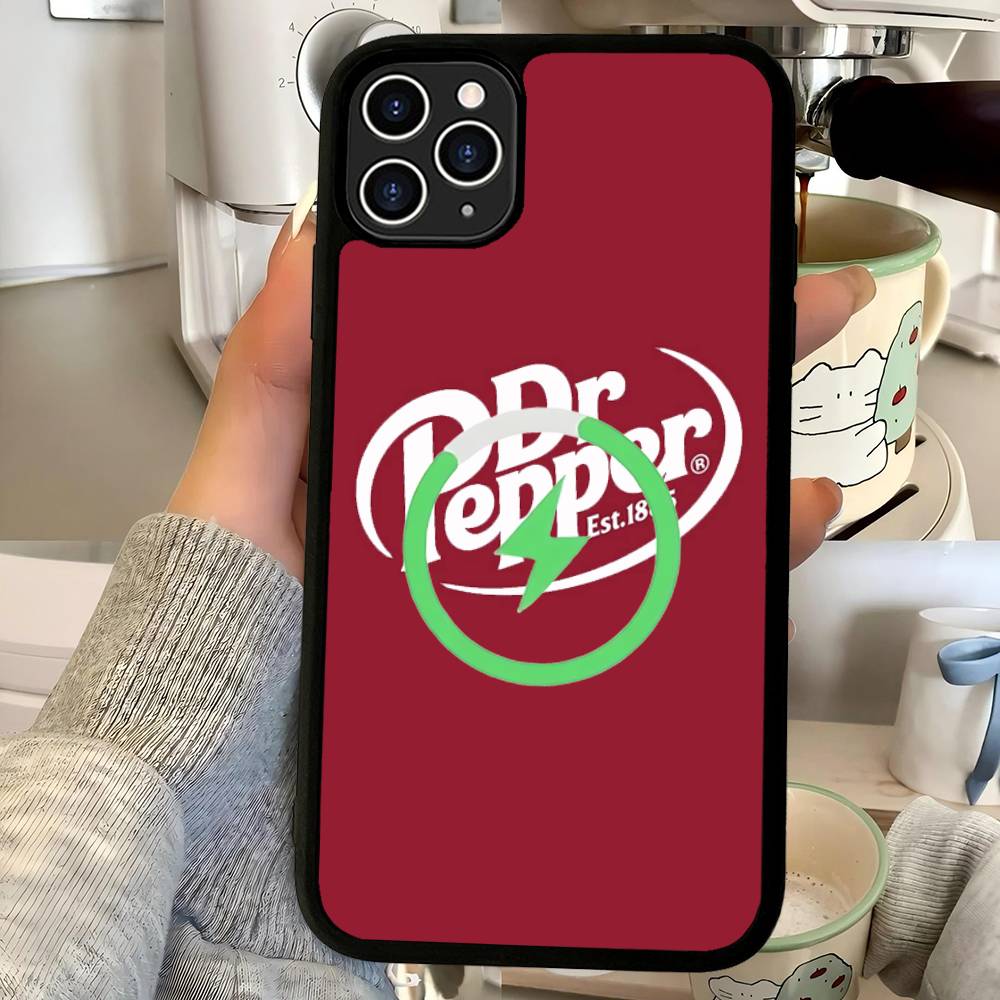 Бренд газированного напитка Dr Pepper Для IPhone 17 Air 16 E 15 14 13 12 11 Pro Max Plus ПК Ударопрочный ТПУ Чехол Для Magsafe Чехол для Телефона
