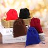 Beauty Velvet Drawstring Dice Storage Jewelry Pouch Gift Bag Pouch Bag