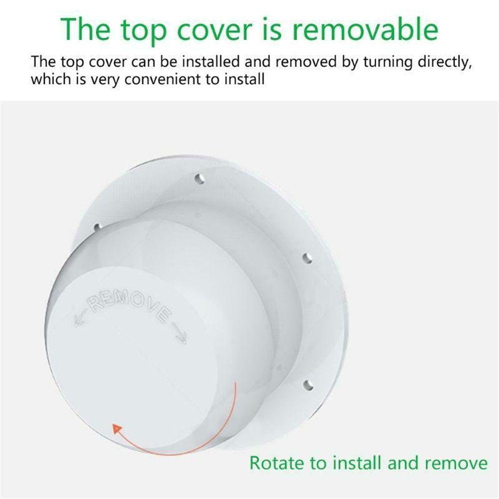 Accessorie Exhaust Fan Round Exhaust Outlet Motorhome Mushroom Head Shape Ventilation Cap RV Roof