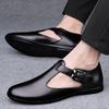 Men's New Summer Breathable Men's Sandals Fashion Trend Beach Shoes Slippers Sandals Mens Sandals Summer Genuine Leather Sandals