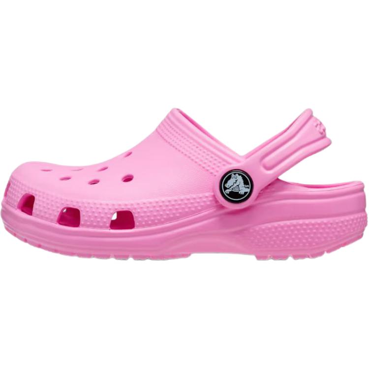 Crocs Классические клоги Противоскользящие Износостойкие Низкие Детские Туфли Розовые Младенческие И Малышовые