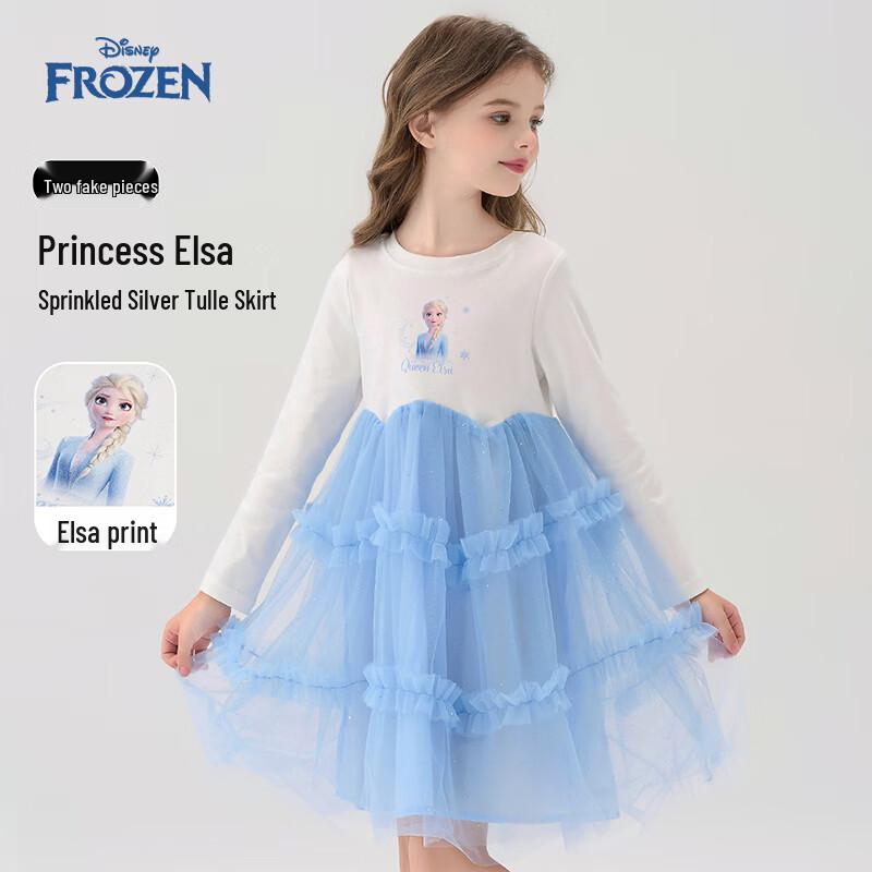 Disney Elsa Princess Mesh Dress for Girls