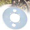 Звездочка для электросамоката 65 зубьев Цепь 4 отверстия Шатунная шестерня Пластина для цепи 25H