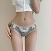 Vintage Women Lace Panties Sexy Summer Thin Cotton Antibacterial Cotton  Breathable Low Waist Underpants Korean Girls Loli Briefs