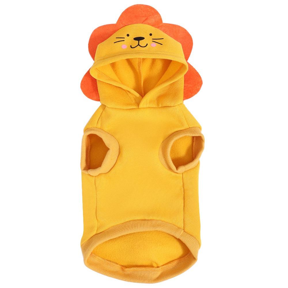 Funny Animals Frog Cosplay Dog Hoodies Shark Lion Comfortable Pet Dog Hoodie Thicken Lovely Style Puppy Clothing Coat