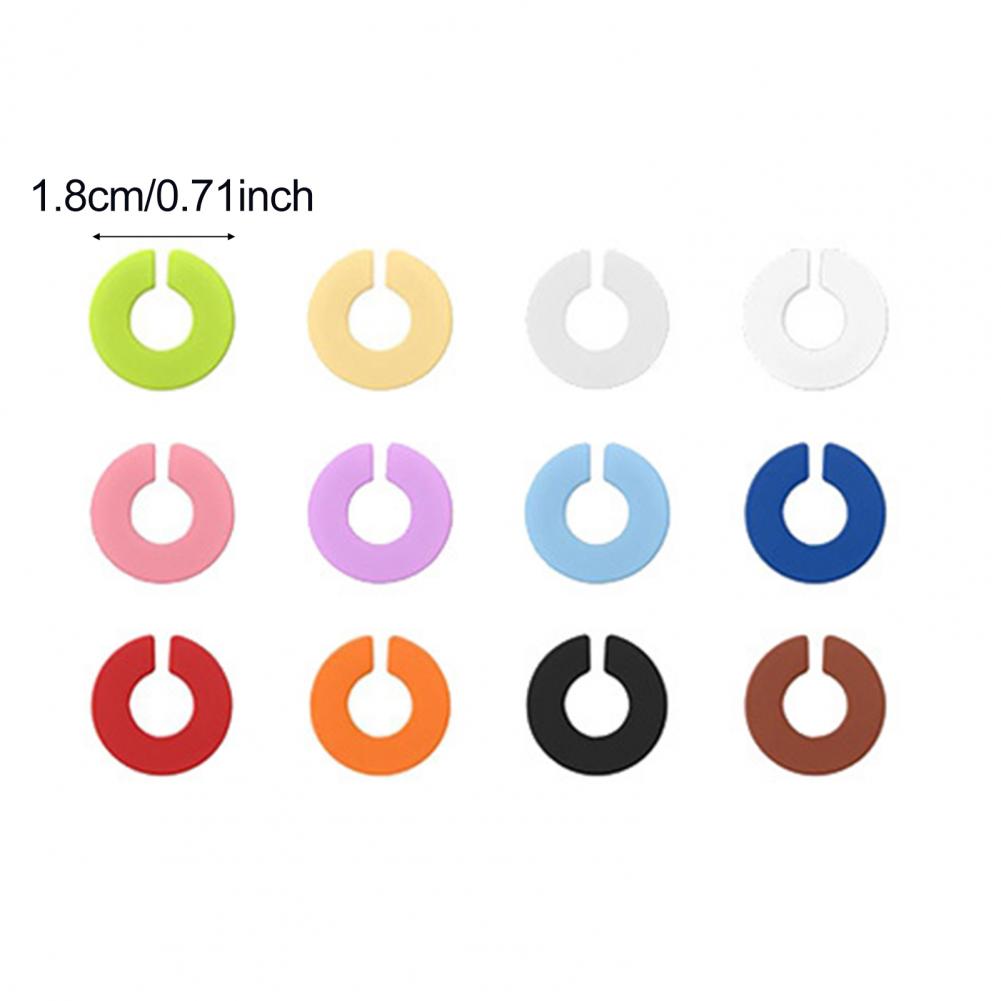 Drink Marker Rings Silicone Colorful Wine Glass Markers Reusable Wine Glass Labels for Parties Receptions Weddings