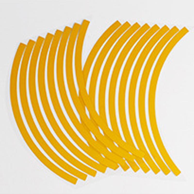 17" 18" Мотоциклетное колесо Шина Светоотражающая наклейка Водонепроницаемая лента для обода колеса Наклейки Стайлинг автомобиля Мото Декоративные аксессуары