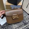 100% Real Leather Designer Handbags Luxury Brand Cowhide Women Shoulder Bags With Logo Fashion G Crossbody Messenger Bag