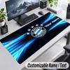 Custom Name Text Mouse Pad Bayern Munich Personalized Desk Pad For Work And Gaming