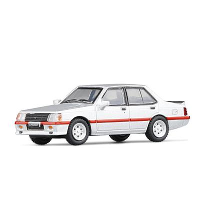 1/64 Mitsubishi Lancer EX2000 Turbo Миниатюрная модель Литой сплав Игрушечная машинка 1/64 JKM Классический автомобиль Свободные колеса Коллекция Подарок