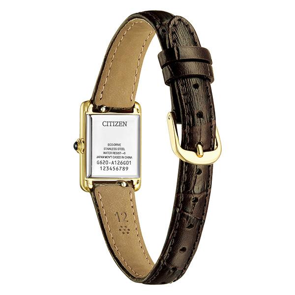 CITIZEN kii Classic Square Eco-Drive EG2797-13A