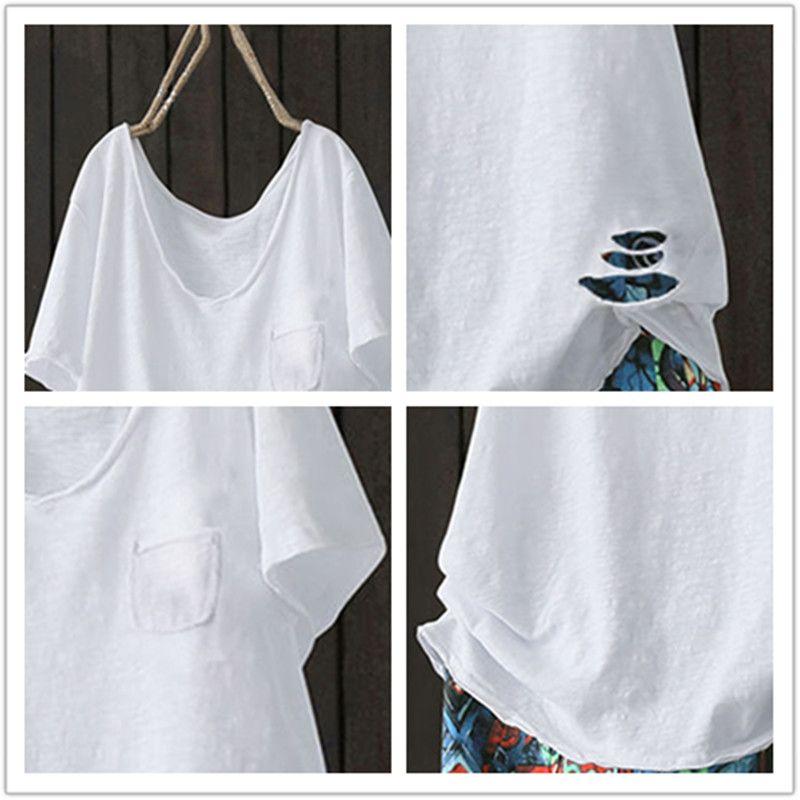 Хлопковая футболка женская в летнем стиле с карманным принтом свободный белый повседневный топ с короткими рукавами Y2k
