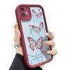 Бабочка подходит для чехла для мобильного телефона iphone16pro Apple 15 противоударный 1413promax новый 12x Европа и Америка