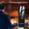 Новинка 2023 года, портативный аудиопереводчик G6, мгновенный голосовой переводчик, поддержка 72 языков, голосовой текстовый переводчик 3 в 1, Bluetooth-переводчик