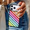 Gay Pride Flag LGBT Phone Case For iPhone 17 Air 14 15 13 12 Max Cover For Apple 14 15 16 16e 11 Pro Max Plus Coque