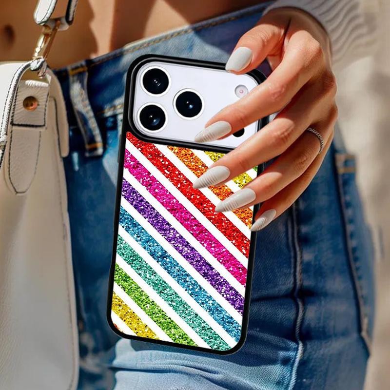 Gay Pride Flag LGBT Phone Case For iPhone 17 Air 14 15 13 12 Max Cover For Apple 14 15 16 16e 11 Pro Max Plus Coque