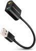 AXAGON Compatible ADA-12 USB 2.0, Stereo Audio Mini-Adapter, 15 Cm Kellänge - 8595247906298