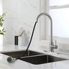 Kitchen Faucets 304 Stainless Steel Pull Out Kitchen Sink Water Tap Deck Mounted Mixer Stream Sprayer Head Hot Cold Taps