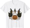 Chicken Halloween Costume Spooky Season Funny Chickens Witch  Unisex T-Shirt