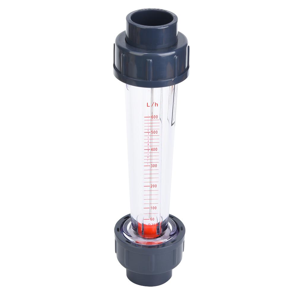 LZS 25 (D) ABS Plastic Tube Type Liquid Flowmeter High Accuracy Flow Measuring Instruments 60 600L H