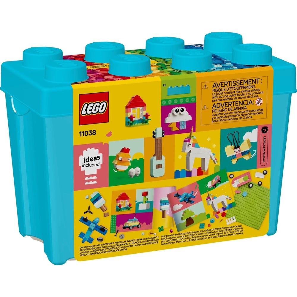 LEGO Classic Bright and Creative Brick Box Building Toys Sensory and Learning Play for Boys and Girls Aged 4 and Up Pretend Play Kindergarten Toys