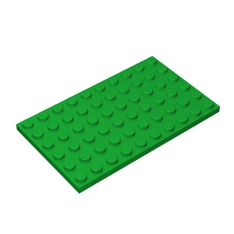 50 г Домашние Мелкие Строительные Блоки Запасные Части MOC Базовая Пластина 6x10