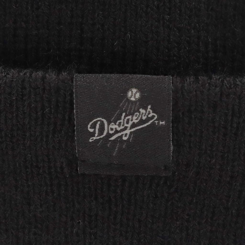 Шапка-бини MLB Тональный цвет LA Черный FREE БАЗОВАЯ РЕЗИНКА ТОНАЛЬНАЯ LOSDOD BLK [New Era]