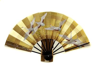 Декоративная кукла Kyoto Five 9 5 Сделано в Поставляется с веером Японский вход Японский стиль Новый год Высота 29 x Ширина 51 см в открытом состоянии Веер, Веер, Журавли, см,