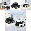 Off Road Police Car Toy With Inertia Drive Durable Plastic Model For Kids Play