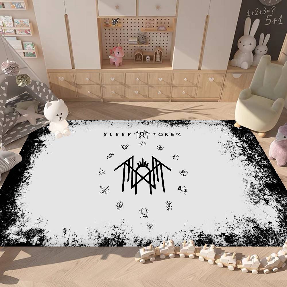 Sleep Rock Band T-Tokens Anime Door Mat Kids Room Bedroom Decoration Balcony Anti-Slip Doormat Living Room Doormat Area Rug
