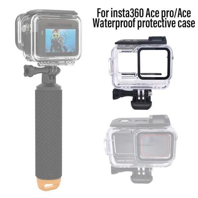 60м Прозрачный Защитный Дайвинг-кейс Для Insta360 Ace/Ace Pro Водонепроницаемый Дайвинг-бокс Для Insta360 Ace Pro Аксессуары для камеры