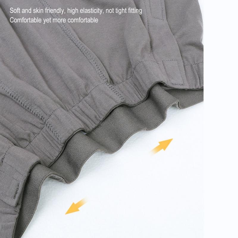 Шорты для ухода за пациентами с полным раскрытием Послеоперационные шорты для легкого надевания/снятия