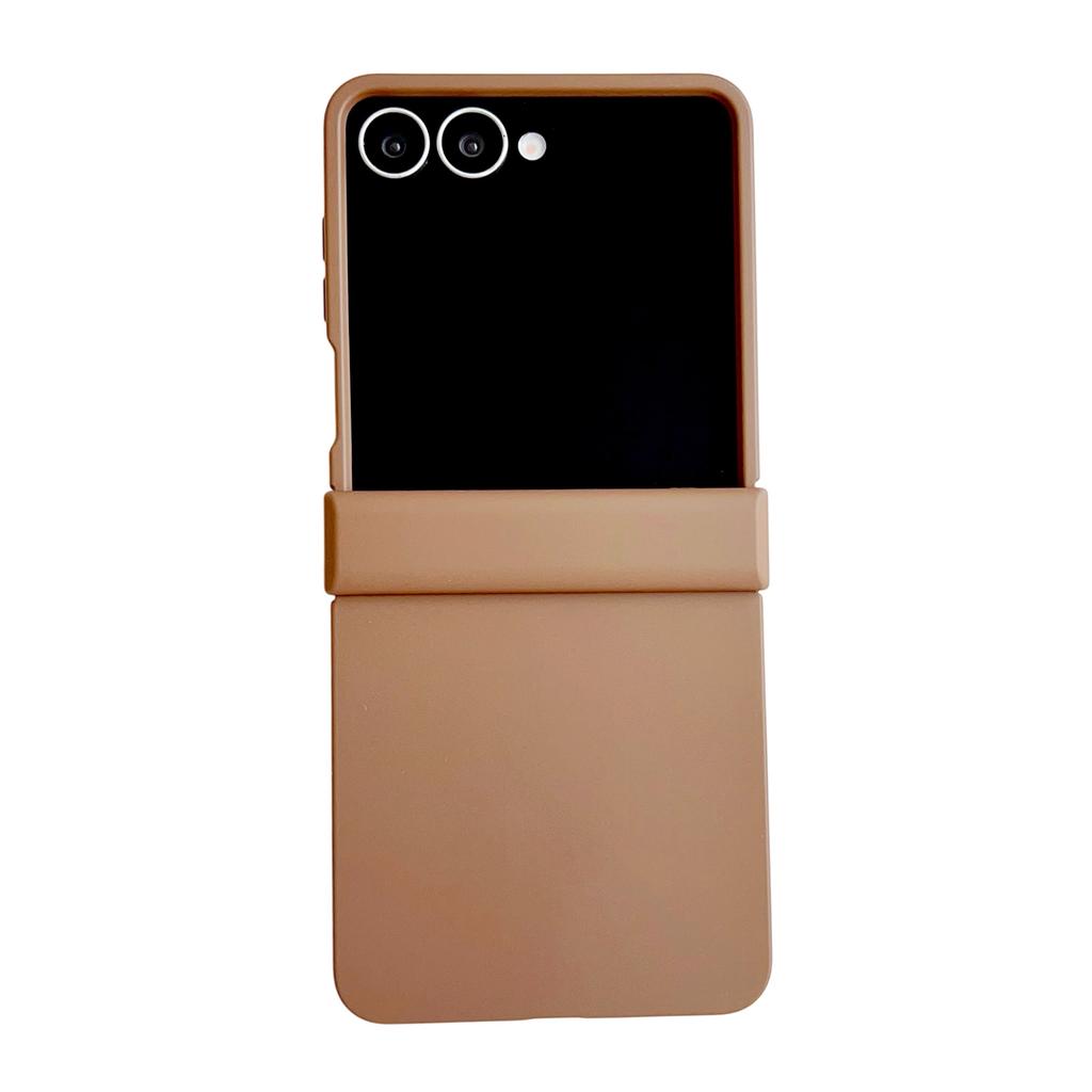 Роскошный яркий чехол-книжка из силикона конфетного цвета для Samsung Galaxy Z Flip 7 6 5 4 3 Zflip7, матовая противоударная твердая ПК-накладка