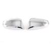 Decoration Door Mirror Cover For Toyota Corolla Cross XG10 -2025 Cars Accessories Carbon Fiber Black Chrome Silver