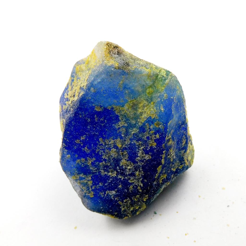 Natural Blue Sapphire Loose Gemstone Rough 124.60 ct Uncut September Birthstone for Gem Collections