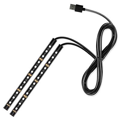 Светодиодная лента Letics для салона автомобиля, питание от USB, для создания атмосферы
