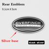 3D ABS Car Front Grille Hood Badge Emblem Original Lid Logo For Land Rover Evoque Discovery Defender L320 L322 L405 L494 Vogue P FG2