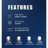 Mens Cycling Jersey Quick-Dry Breathable Long Sleeve Mountain Bike Shirt Outdoor Riding Camping