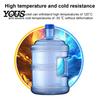 Reusable Beverage Dispenser Jug Water with Handle And Screw Top, 3.78L Capacity Portable Bucket Dispenser, Plastic Bottle for Home Office Easy Carry