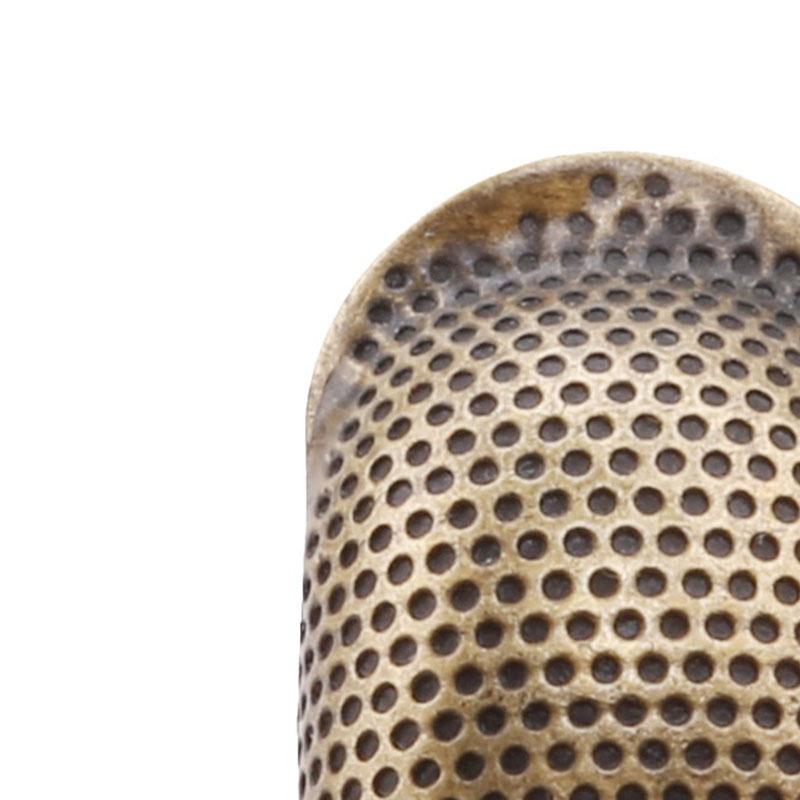 Retro Sewing Thimble Finger Protector Sleeve Tool Accessories