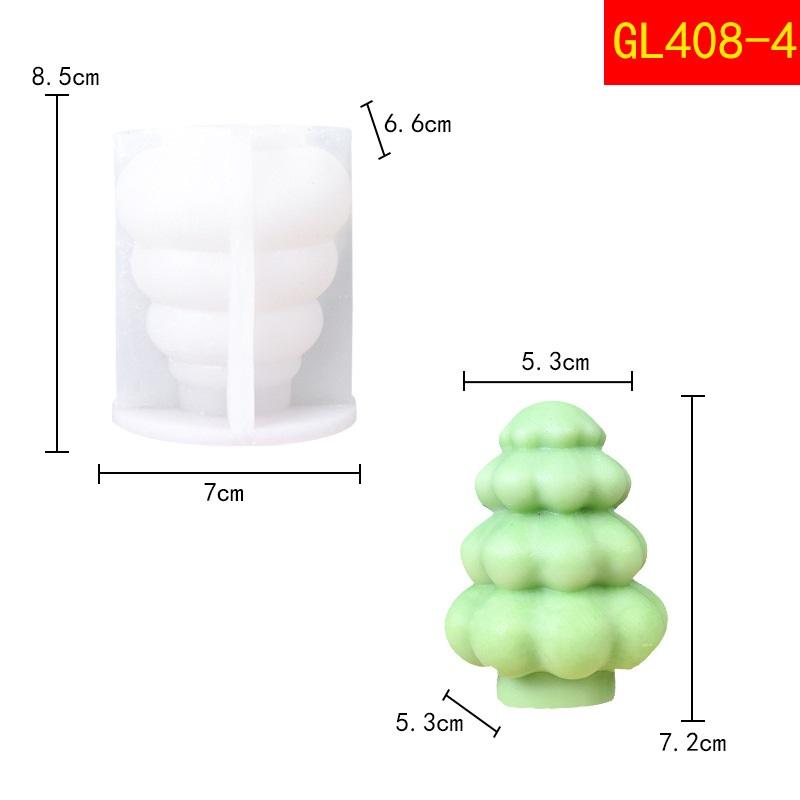 Силиконовая форма для свечей в виде рождественской елки своими руками, форма для мыла в виде снеговика из мультфильма «Санта», форма для мыла ручной работы из гипса 2025 года, рождественский подарок, декоративная форма